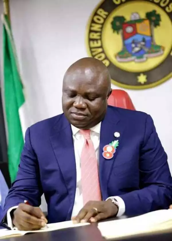 Governor Ambode Signs N812.998bn Appropriation Bill Into Law (Photos)